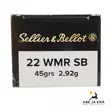 Sellier&Bellot 22WMR 2,92g LRN (SB)50kpl - 22 WMR patruunat - 8590690355136 - 3