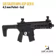Sig Sauer MPX ASP Gen II 4,5mm ilmakivääri, Black - CO2 ilmakiväärit - 798681662456 - 2