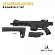 Sig Sauer MPX ASP Gen II 4,5mm ilmakivääri, Black - CO2 ilmakiväärit - 798681662456 - 13