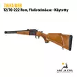 Tikka M66 12/70-222rem Yhdistelmäase Käytetty - Käytetyt yhdistelmäaseet - 21836 - 5
