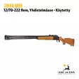 Tikka M66 12/70-222rem Yhdistelmäase Käytetty - Käytetyt yhdistelmäaseet - 21836 - 3