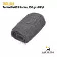 Trollull Teräsvilla 00 150 gr x 8 kpl - Villa nyytti - Puhdistustulpat ja asesillat - 4003364419996 - 2