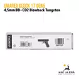 Umarex Glock 17 Gen5 4,5mm CO2 Tungsten EAN - BB kuula ilmapistoolit - 4000844866516 - 13