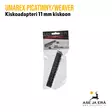 Umarex Picatinny/Weaver kiskoadapteri 11 mm kiskoon myyntipakkaus - Tukit, kiskot, kahvat ja bipodit - 4000844588586 - 10
