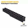 Umarex Picatinny/Weaver kiskoadapteri 11 mm kiskoon - Tukit, kiskot, kahvat ja bipodit - 4000844588586 - 6