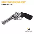 Umarex Smith & Wesson 629 5" CO2 4,5mm BB ilmapistooli - Vaakatasossa edestä yläviistosta - BB kuula ilmapistoolit - 4000844740106 - 6