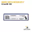 Umarex Smith & Wesson 629 5" CO2 4,5mm BB ilmapistooli - Myyntipakkaus EAN näkyvissä - BB kuula ilmapistoolit - 4000844740106 - 15