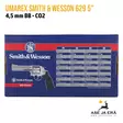 Umarex Smith & Wesson 629 5" CO2 4,5mm BB ilmapistooli - Myyntipakkaus takaa - BB kuula ilmapistoolit - 4000844740106 - 14