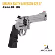 Umarex Smith & Wesson 629 5" CO2 4,5mm BB ilmapistooli - Alhaalta etuviistosta vasemmalta - BB kuula ilmapistoolit - 4000844740106 - 10