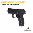 Umarex Walther CP99 Compact CO2 4,5 mm Blowback ilmapistooli - BB kuula ilmapistoolit - 4000844383686 - 6