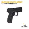 Umarex Walther CP99 Compact CO2 4,5 mm Blowback ilmapistooli - BB kuula ilmapistoolit - 4000844383686 - 9