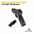 Umarex Walther CP99 Compact CO2 4,5 mm Blowback ilmapistooli - BB kuula ilmapistoolit - 4000844383686 - 16