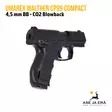 Umarex Walther CP99 Compact CO2 4,5 mm Blowback ilmapistooli - BB kuula ilmapistoolit - 4000844383686 - 11