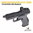 Walther PPQ M2 Q4 ilmapistooli 4,6" Combo Pellet CO2 - Ilma-aseluoti ilmapistoolit - 4000844848956 - 2