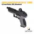 Walther PPQ M2 Q4 ilmapistooli 4,6" Combo Pellet CO2 - Ilma-aseluoti ilmapistoolit - 4000844848956 - 3