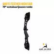 White Feather Nightjar 19" vastakaarijousen runko - Vastakaarijousen rungot - 8720054608176 - 5