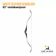 White Feather Vermilion 62" vastakaarijousi - Vastakaarijouset - 8720054607766 - 2