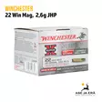 Winchester Super X 22WMR 2,6g JHP patruuna 150 kpl - 22 WMR patruunat - 020892103726 - 5