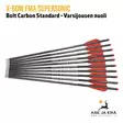 X-Bow FMA Supersonic Carbon Standard 111gr pistoolivarsijousen nuoli - Varsijousen tarvikkeet - 4064298035706 - 3