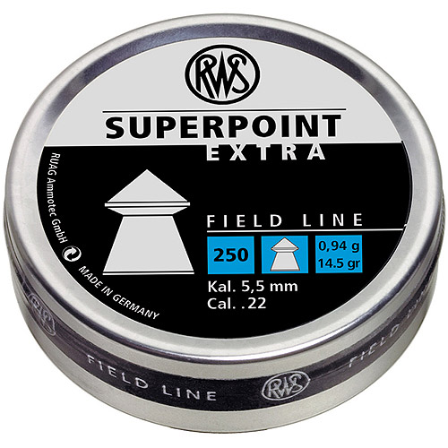 RWS Superpoint 5,5mm ter=C3=A4v=C3=A4k=C3=A4rkinen luoti - 5,5 mm luodit - 4000294136726 - 4