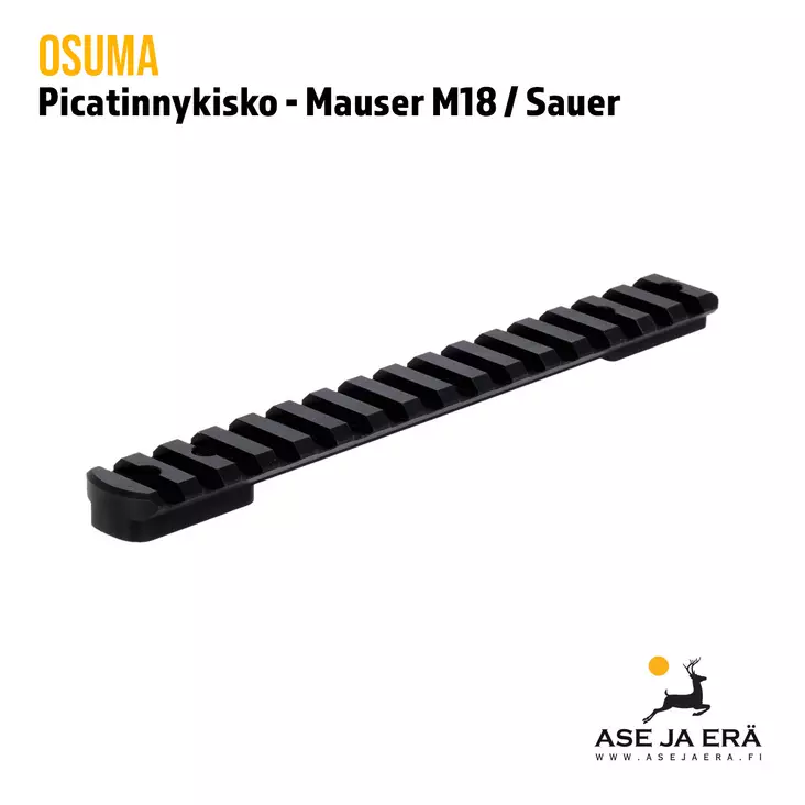 Osuma picatinny kisko Mauser M18 Sauer 100/101 - Kiskot, kiilat, palat ja muut jalustat - 6430068622366 - 1