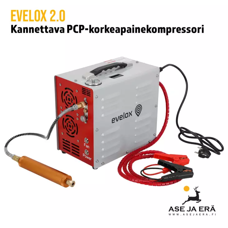 Evelox 2.0 Portable PCP-korkeapainekompressori - yleiskuva - Pumput ja kompressorit - 7340094231946 - 1