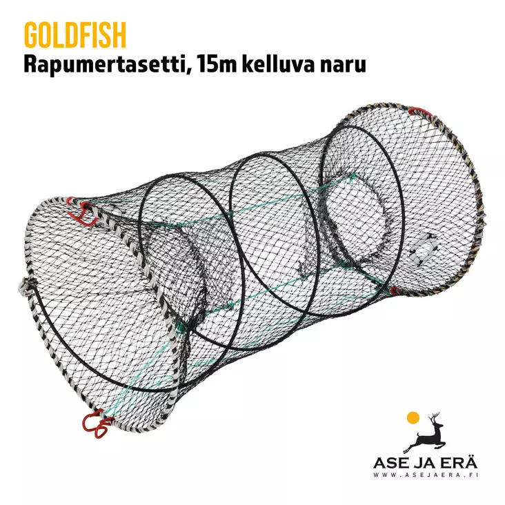 Goldfish rapumertasetti Komplett, yleiskuva etuviistosta - Ravustus - 7340143701116 - 1