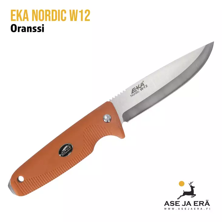 EKA Nordic W12 puukko nahkatupella - Taittoveitset - 7391537734326 - 1