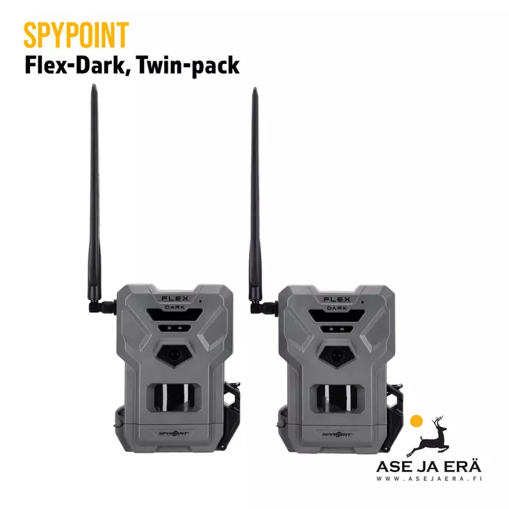 Spypoint Flex-Dark twin-pack riistakamera Yleiskuva - Lähettävä riistakamera - 887157000066 - 1
