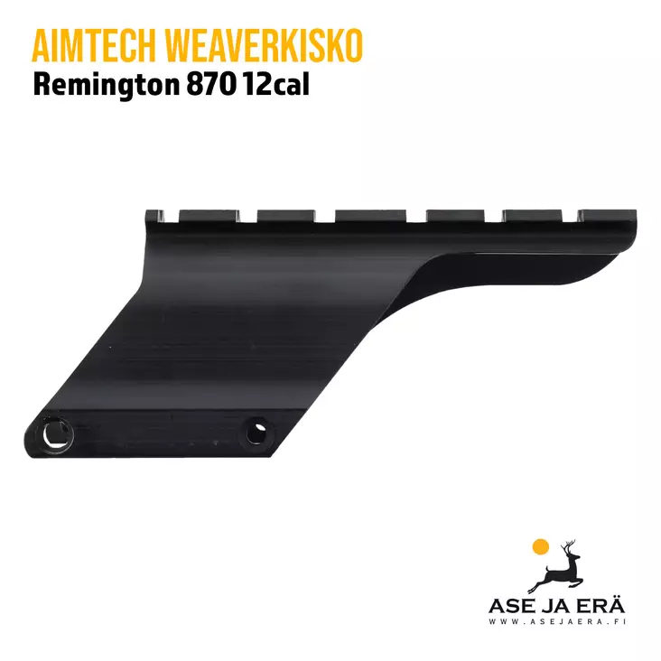 Aimtech weaverkisko Remington 870 haulikoon 12 cal - Kiskot, kiilat, palat ja muut jalustat - 035724001026 - 2