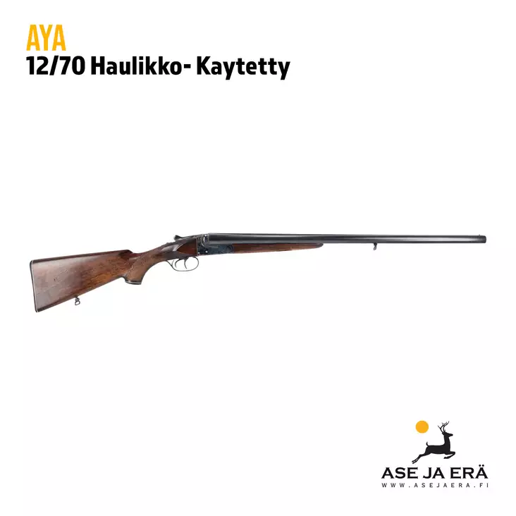 AYA 12/70 Rinnakkaispiippuinen haulikko Käytetty - Käytetyt haulikot - 425876 - 1