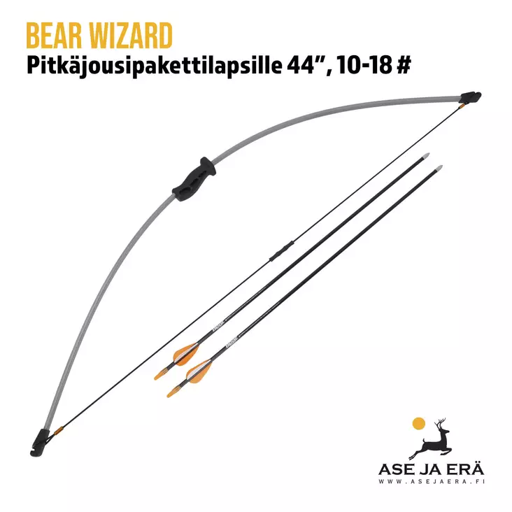 Bear Wizard pitkäjousipaketti lapsille - Perinnejouset - 754806120256 - 5