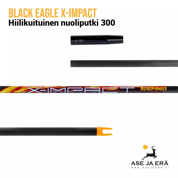 Black Eagle X-Impact hiilikuitunuoliputki - Hiilikuituiset nuoliputket - 1156361006 - 1