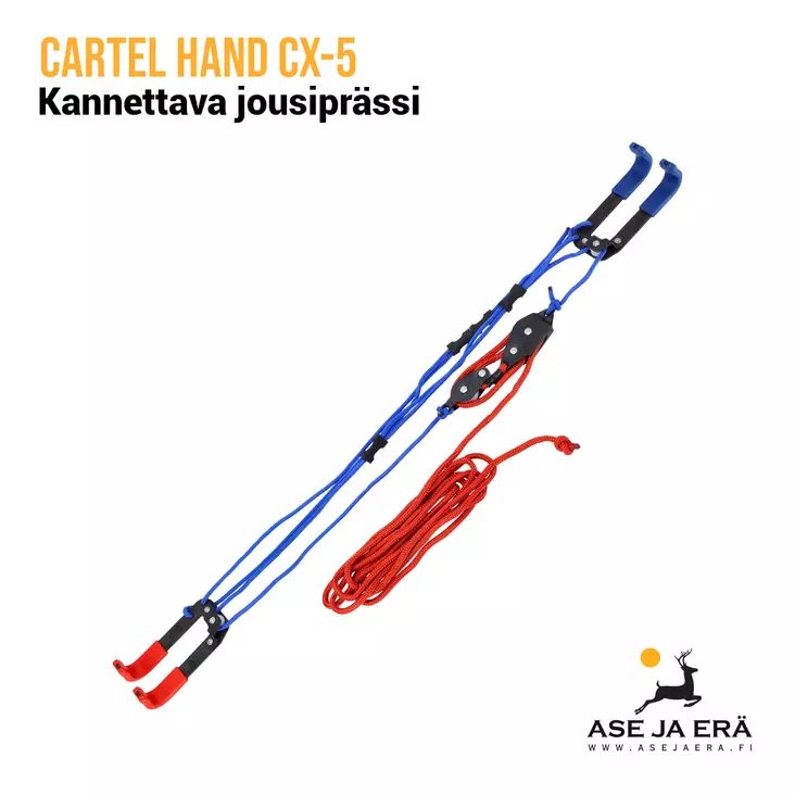 Cartel Hand CX-5 kannettava jousiprässi - Jousen säätö ja huolto - 8720054165976 - 1