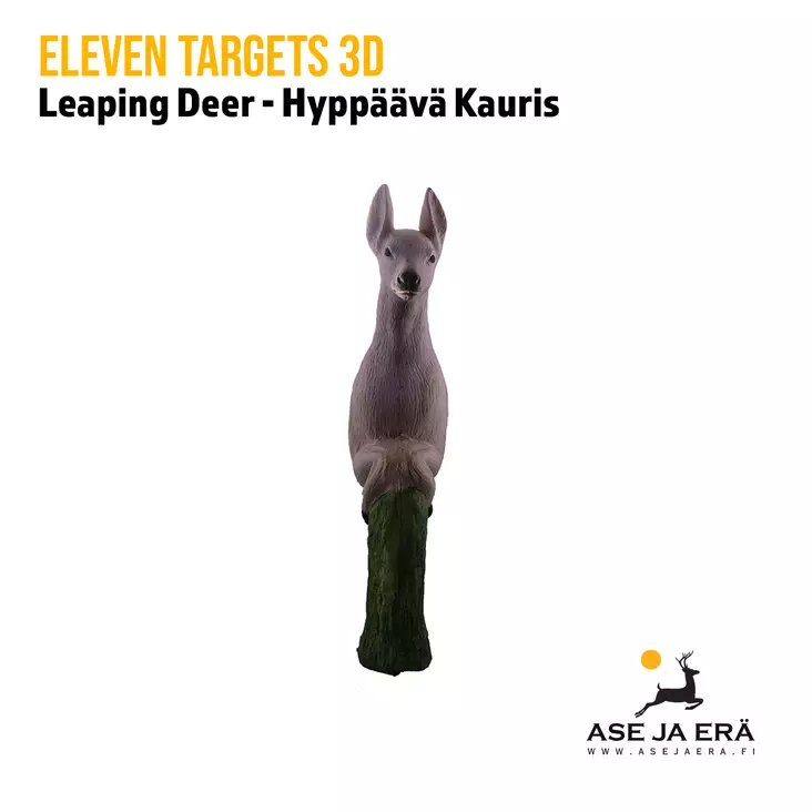 Eleven Targets 3D-taulu Hyppäävä Kauris vaihtoinsertillä - 3D-eläintaulut - ELVaE46 - 1