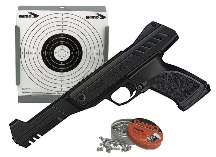 Gamo P900 ilma-ase 4.5mm paketti - Jousi ja puristeilma ilmapistoolit - 793676031736 - 1