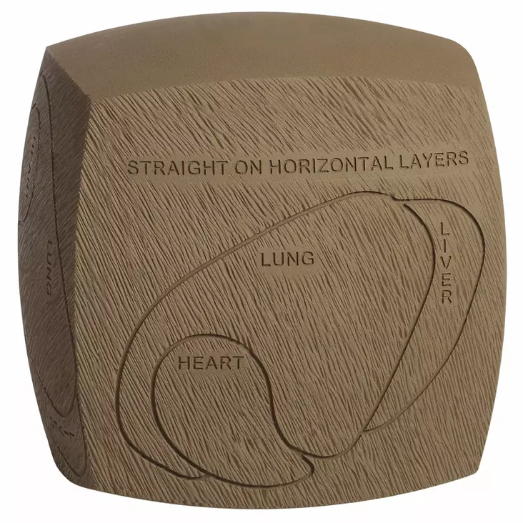 GlenDel Buck 3D-taustan vaihtokeskiö - 3D-eläintaulut - 53L416 - 1