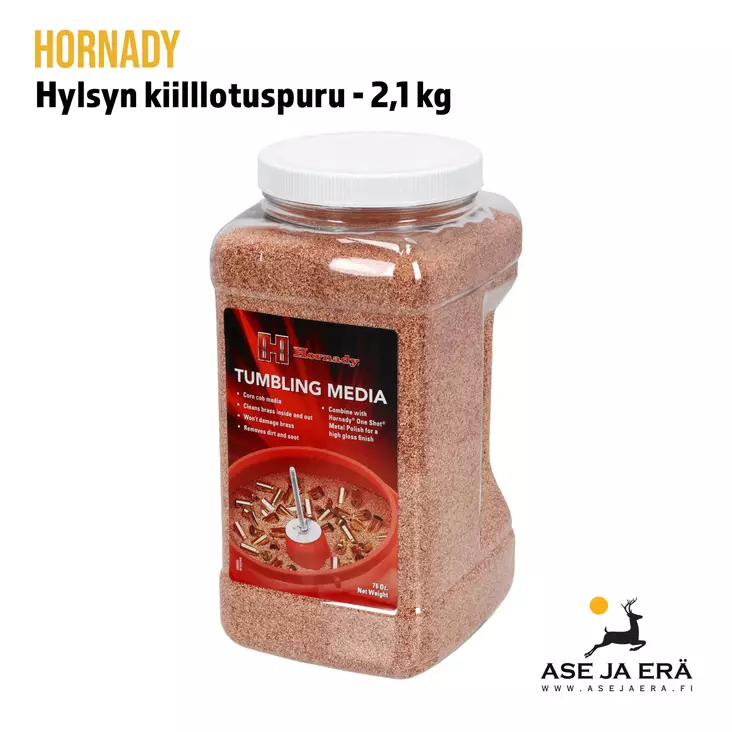 Hornady hylsyn kiilllotuspuru 2,1kg - Yleiskuva - Hylsynkiillotusaineet ja -purut - 090255503036 - 2