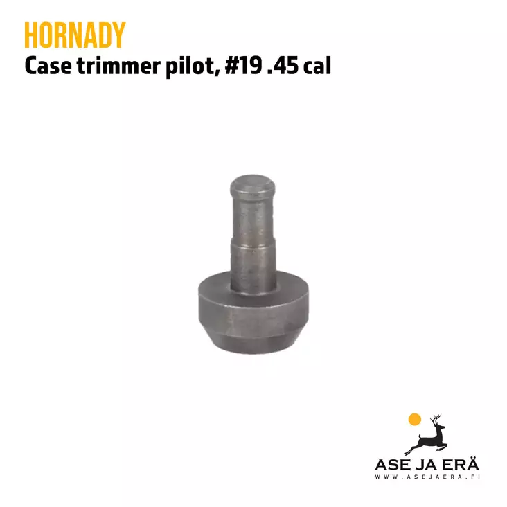 Hornady hylsytrimmerin ohjurit #19 .45 cal - Hylsytrimmerit - 090255909616 - 2