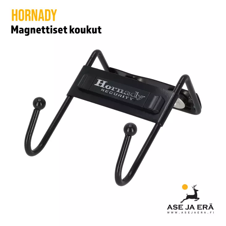 Hornady Magneettiset koukut asekaappiin 2kpl - Asetelineet ja muut tarvikkeet - 090255959116 - 1