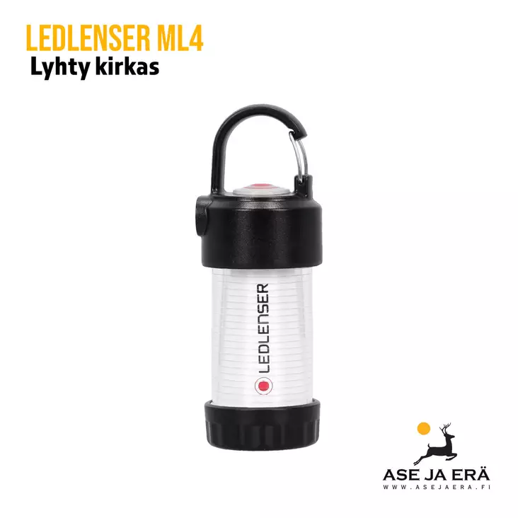 Ledlenser ML4 Lyhty kirkas sivulta - Taskulamput - 4058205017886 - 1