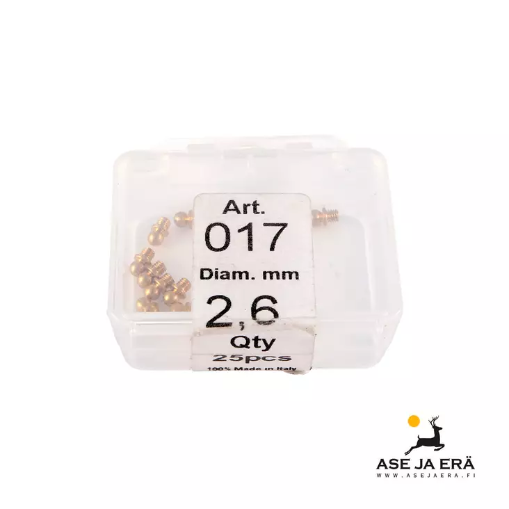 Messinkitähtäin jyvä 017 - Kuitutähtäimet haulikkoon - 01726 - 1