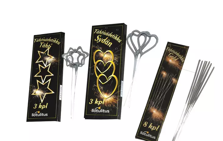 Muoto Tähtisädetikku - Tähti- ja jättisädetikut - 6430037817076 - 1