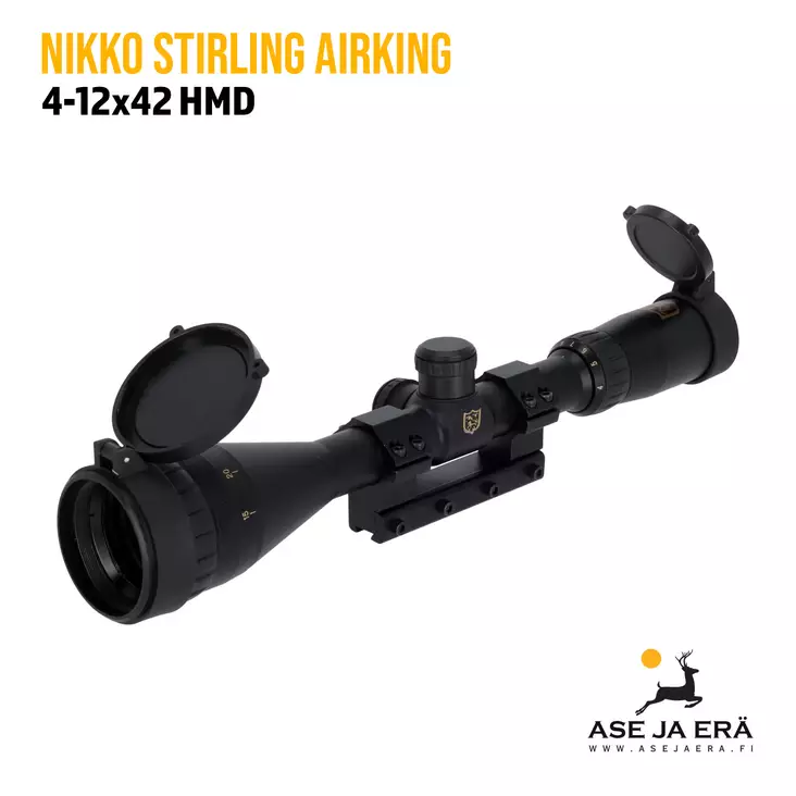 Nikko Stirling Airking 4-12x42 HMD kiikaritähtäin - Nikko Stirling kiikaritähtäimet - 9420008992106 - 5