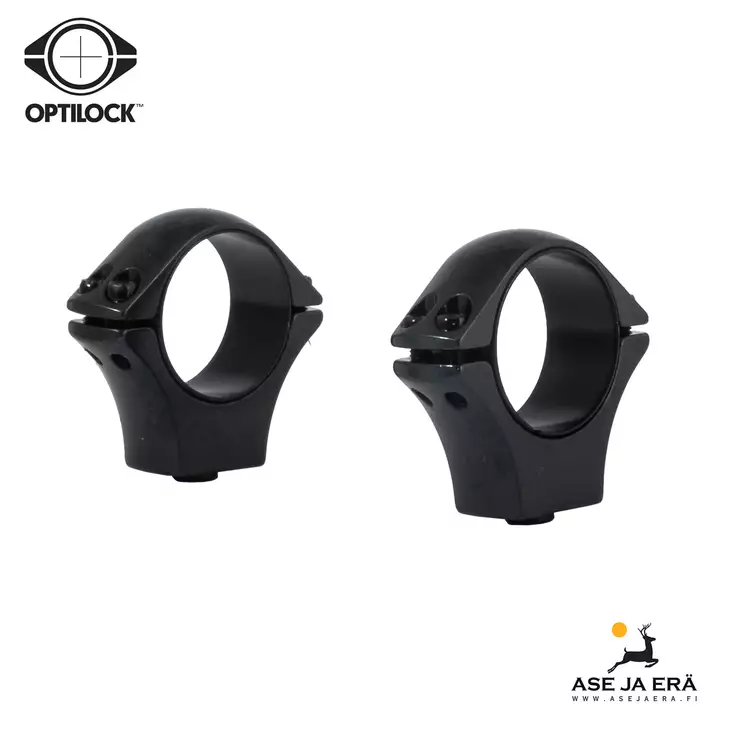 Optilock 1" MEDIUM renkaat - 1" kiikarinrenkaat - 2025755973926 - 1