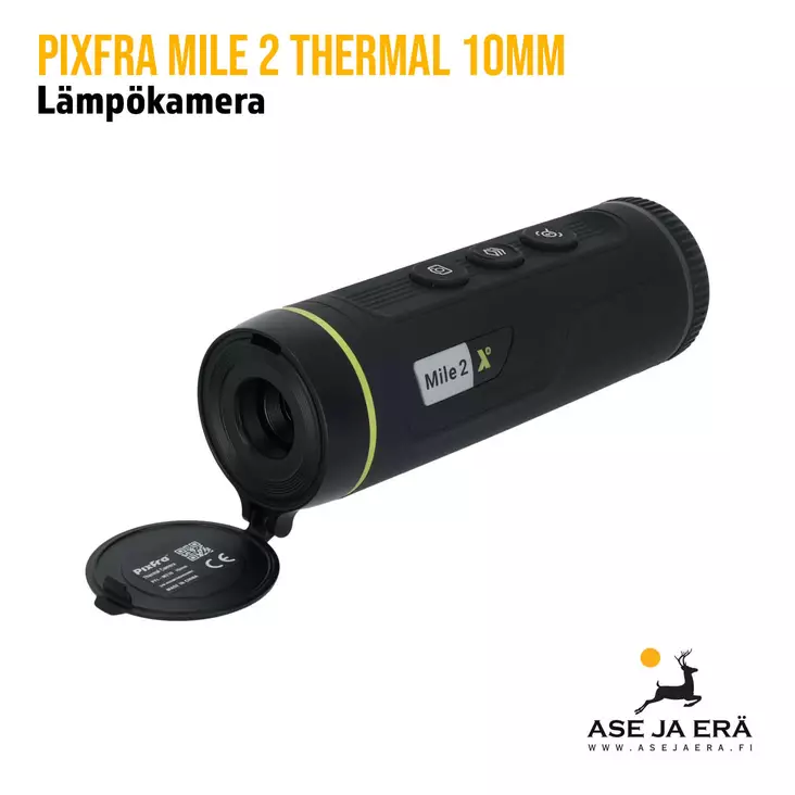 Pixfra Mile 2 lämpökamera 10mm - yleiskuva takaviistosta - Pimeänäkölaitteet ja lämpökamerat - 6976144450466 - 1