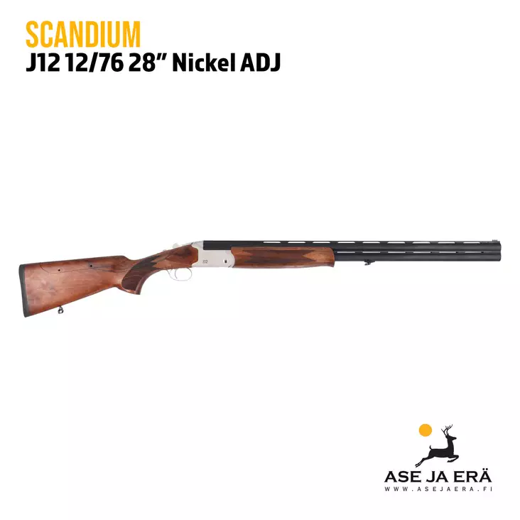 Scandium J12 12/76 71 cm haulikko nickel - Päällekkäispiippuiset haulikot - 102696 - 1