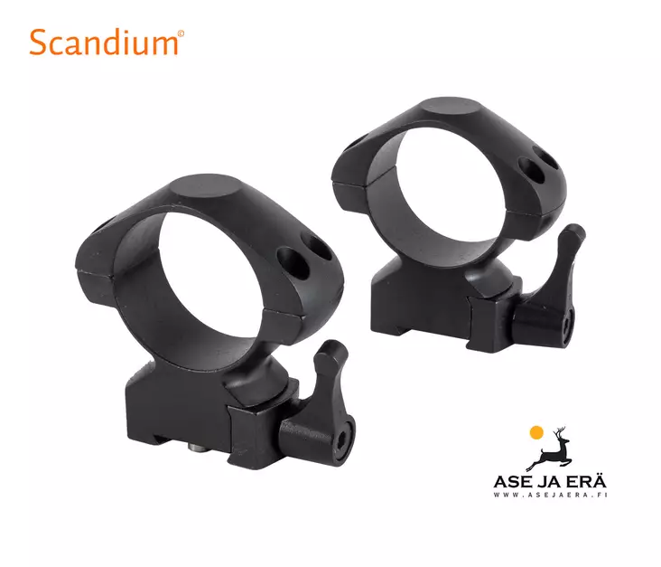 Scandium QD 30 mm High renkaat Tikka - 30mm kiikarinrenkaat - 7340143713836 - 1