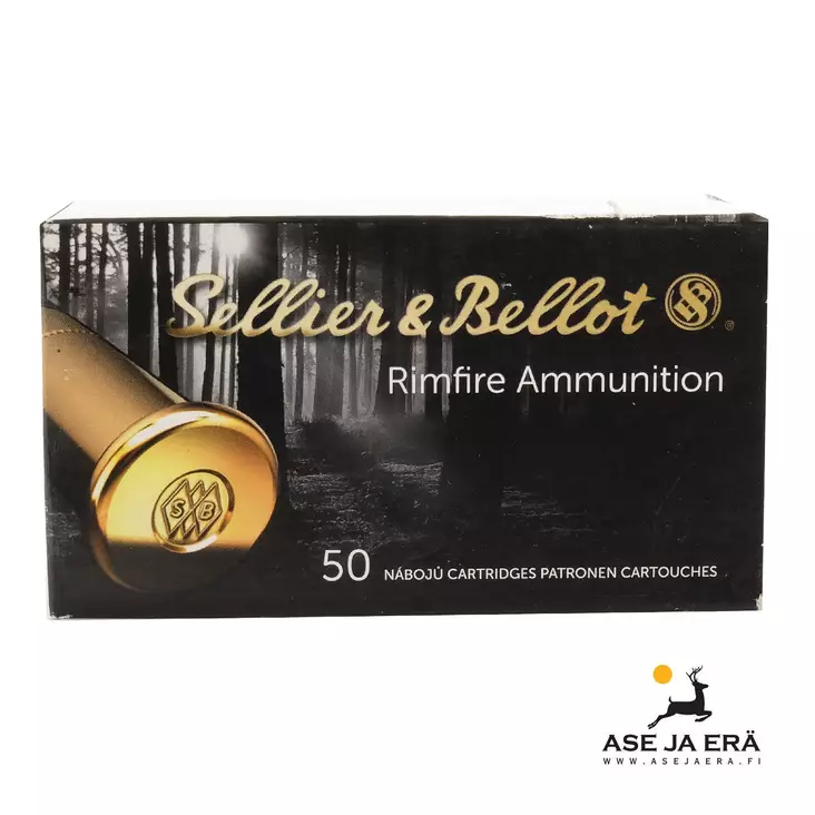 Sellier&Bellot 22WMR 2,92g LRN (SB)50kpl - 22 WMR patruunat - 8590690355136 - 2