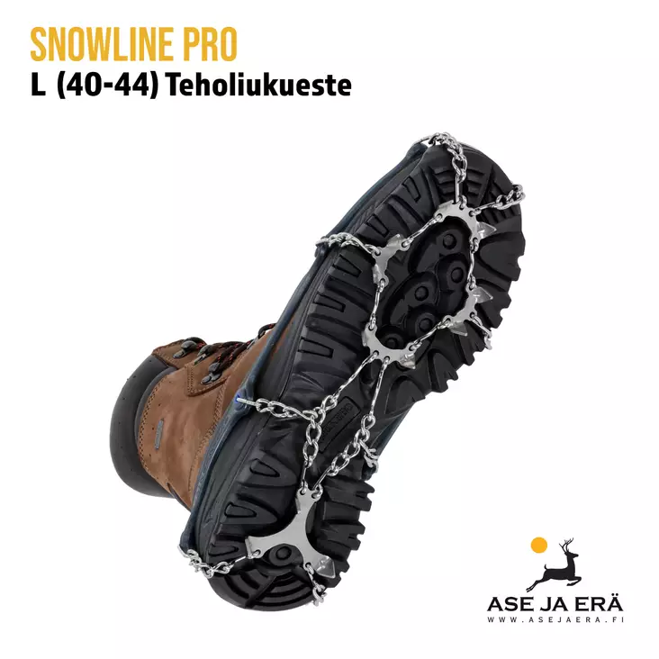 Snowline Pro teholiukueste  L (40-44) - Liukueste kiinnitettynä - Pohjalliset ja kenkätarvikkeet - 9005528390306 - 2